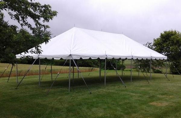 20'Wx40'L pole tent canopy